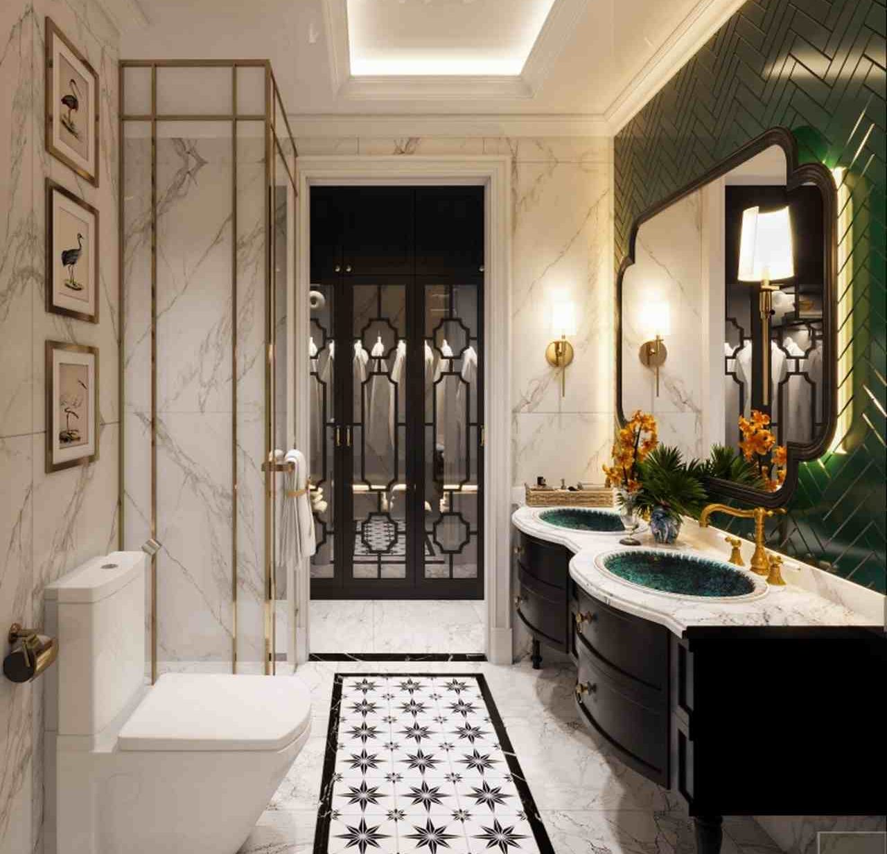Các Mẫu Thiết Kế Nội Thất Chung Cư Phong Cách Indochine Đẹp 2025