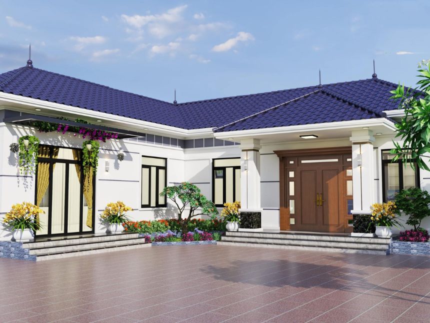 Biệt thự hình chữ L