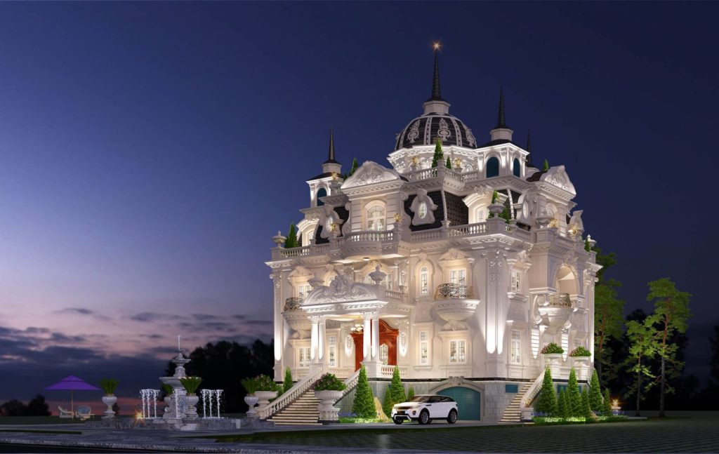 Biệt thự kiểu lâu đài