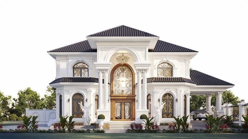 Biệt thự mini kiểu Pháp
