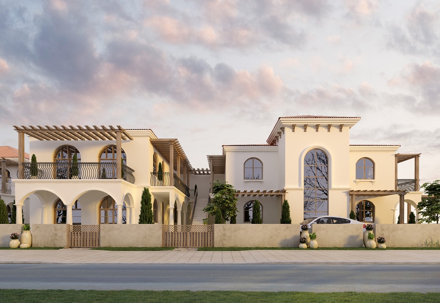 Biệt thự phong cách Địa Trung Hải (Mediterranean Villa)
