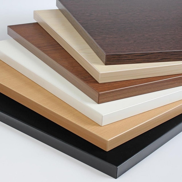 Gỗ công nghiệp chống ẩm phủ Melamine hoặc Acrylic