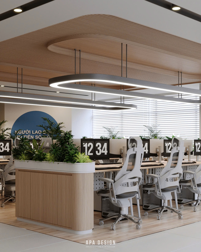 Mẫu trần showroom - văn phòng chuyên nghiệp
