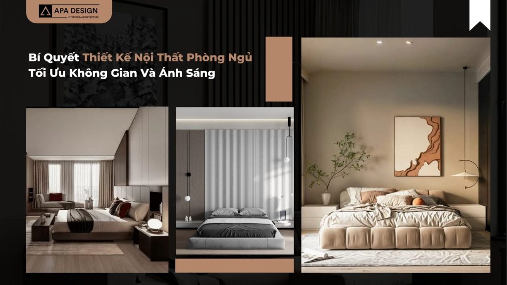 Bí Quyết Thiết Kế Nội Thất Phòng Ngủ Tối Ưu Không Gian Và Ánh Sáng