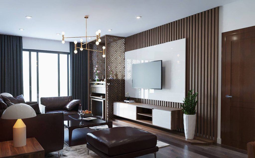 Nội thất nhựa giả gỗ đẹp