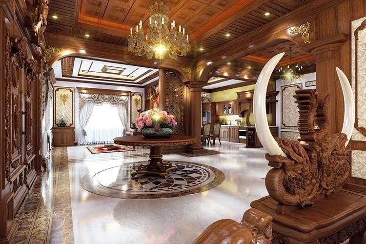 Nội thất gỗ gõ đỏ