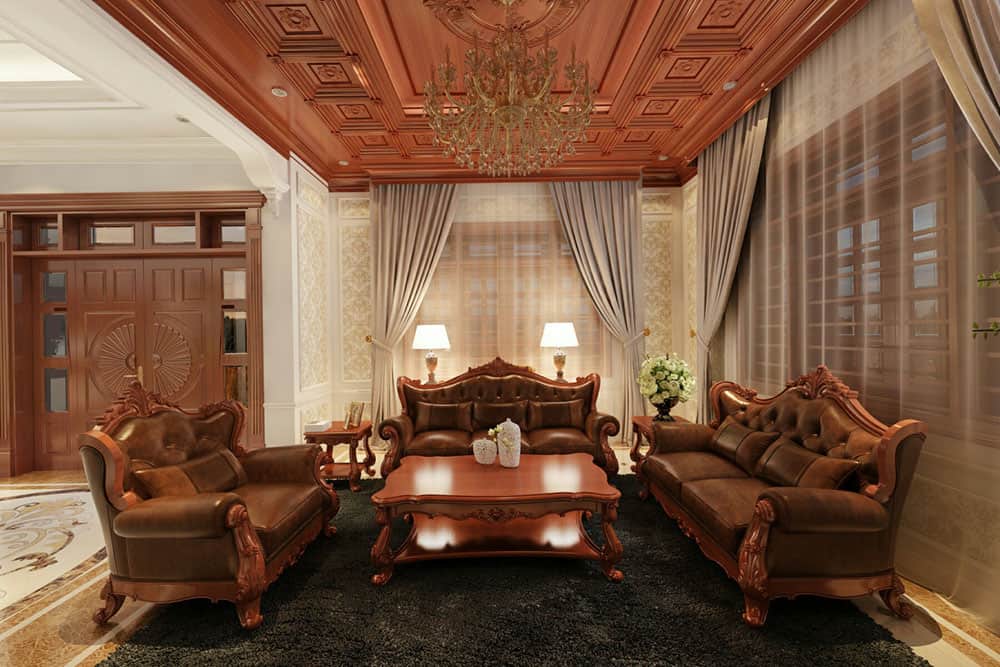 Nội thất gỗ gõ đỏ