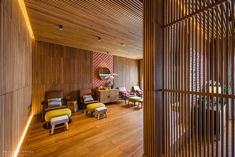Nội thất tre ép khối đẹp