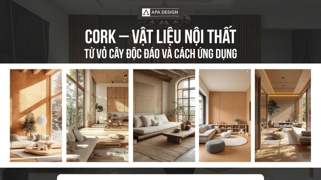 Cork - Vật Liệu Nội Thất Từ Vỏ Cây Độc Đáo Và Cách Ứng Dụng