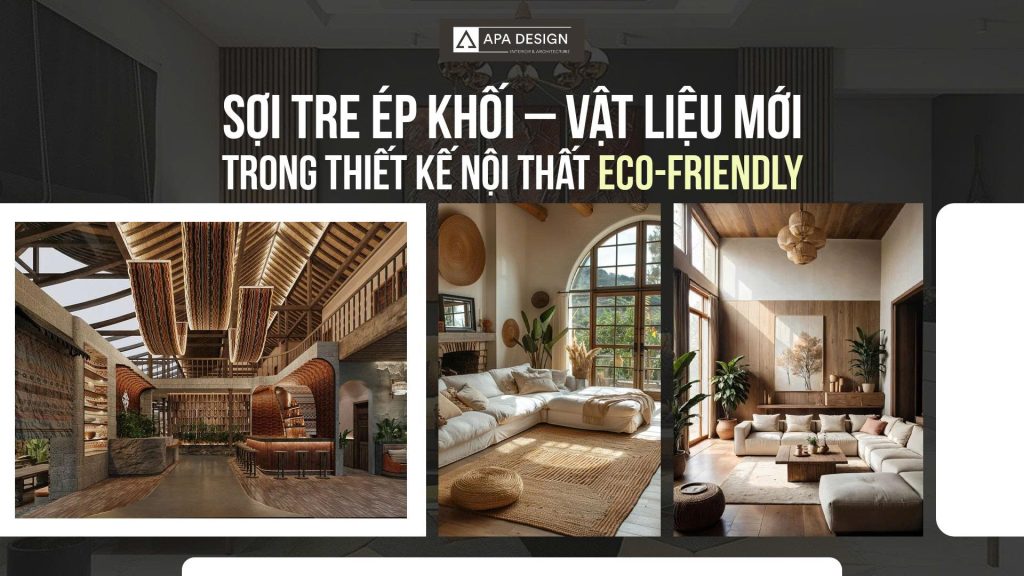 Sợi Tre Ép Khối - Vật Liệu Mới Trong Thiết Kế Nội Thất Eco-Friendly